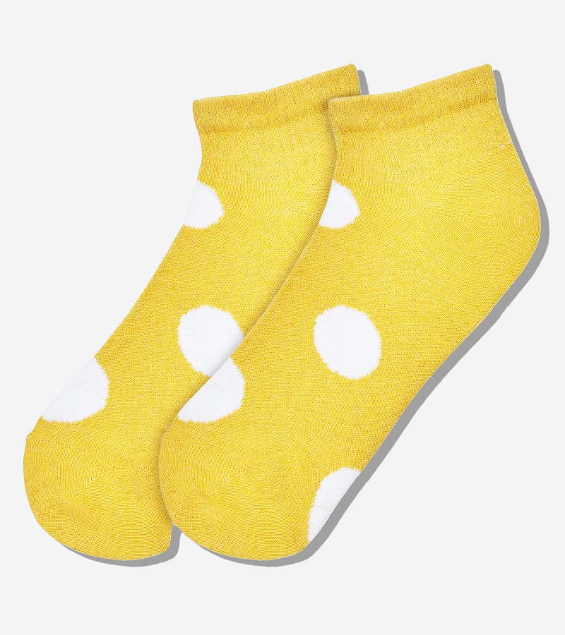 Damen Socken mit grossen Punkten